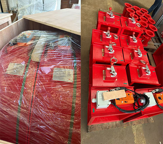 The fire dampers were successfully delivered to Kolkata, India1.jpg